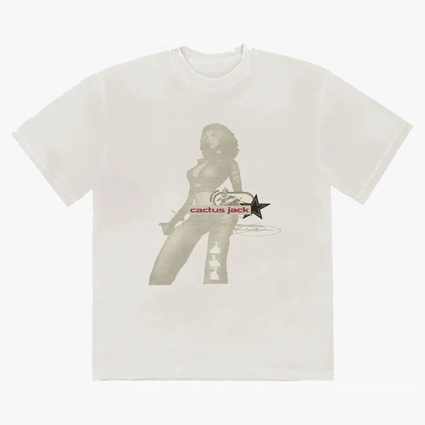 Travis Scott Cactus Jack Digital Girl Tee White