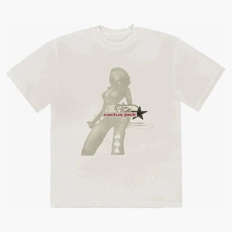 Travis Scott Cactus Jack Digital Girl Tee White