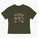 Jordan X Travis Scott Cactus Jack The Rider Babydoll Tee Green