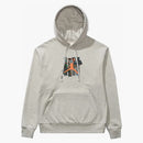 Jordan X undefeated hoodie gray