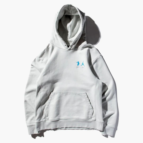 Jordan x Union M J FLC Hoodie (Asia Dimenzing) fotonový prach