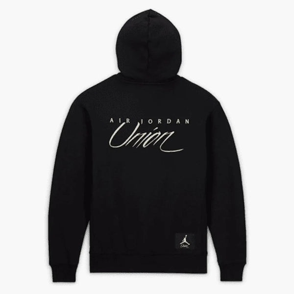 Jordan X Union MJ Fleece Hokeodie (Asia Dimenzing) Black/Coconut Milk