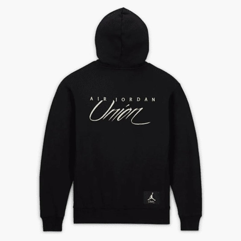 Jordan X Union MJ Fleece Hokeodie (Asia Dimenzing) Black/Coconut Milk
