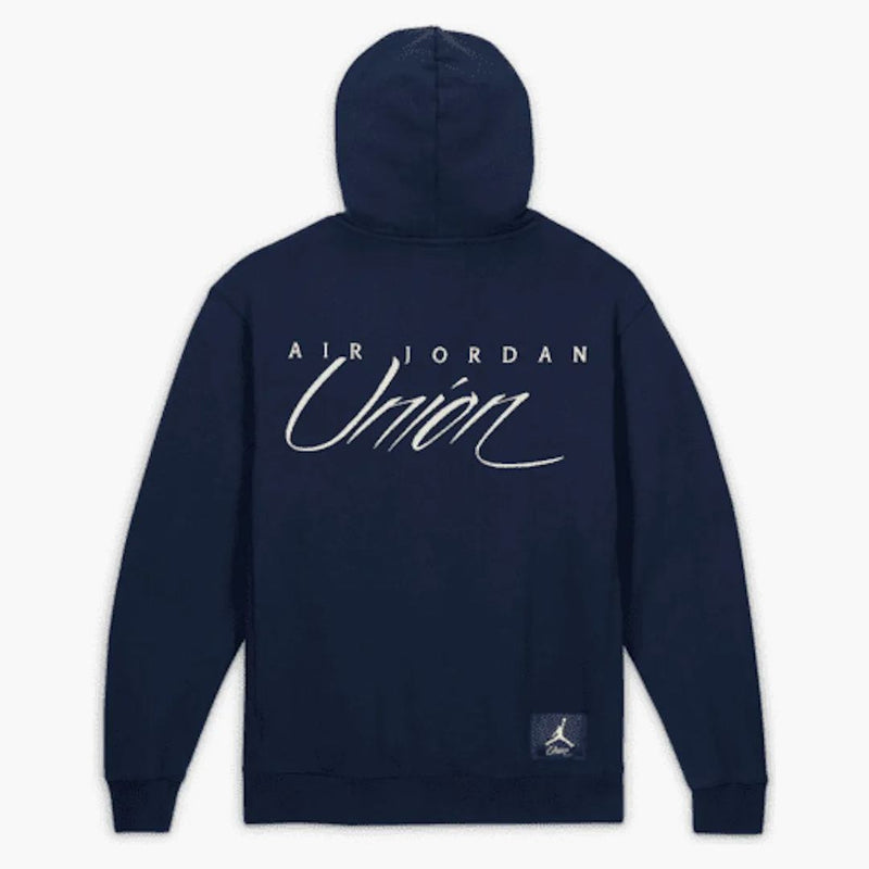 Jordan X Union MJ Fleece Hoodie (Asia Dimenze) College Navy/Coconut Milk