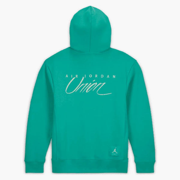 Jordan X Union MJ Fleece Hoodie (Asia Dimenze) Kinetic Green/White