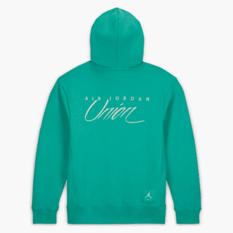 Jordan X Union MJ Fleece Hoodie (Asia Dimenze) Kinetic Green/White
