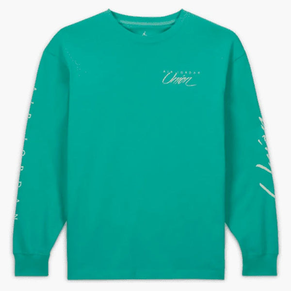 Jordan X Union MJ L/S Tee (Asie Dimensing) Kinetic Green/White