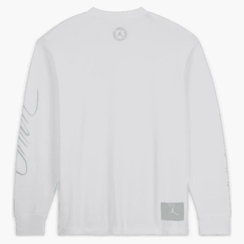 Jordan X Union MJ L/S Tee White/Gray Haze