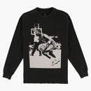 Jordan X Union M J L/S Camiseta Off Noir