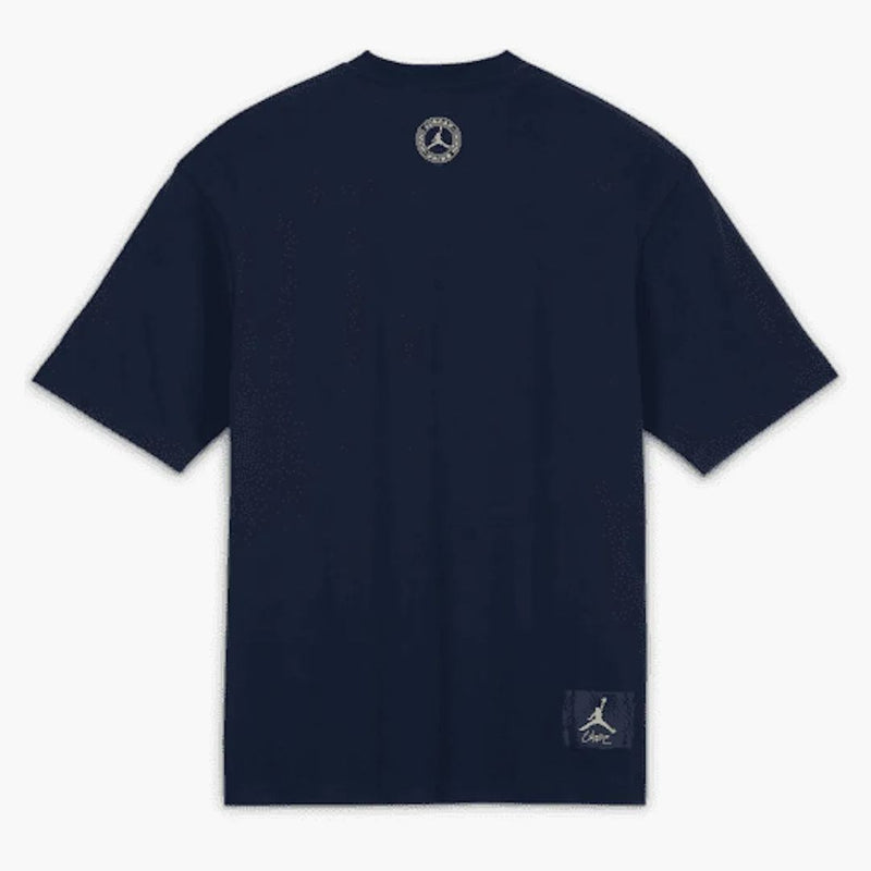 Jordan X Union MJ S/S Tee (Asie Dimensing) College Navy/Coconut Milk