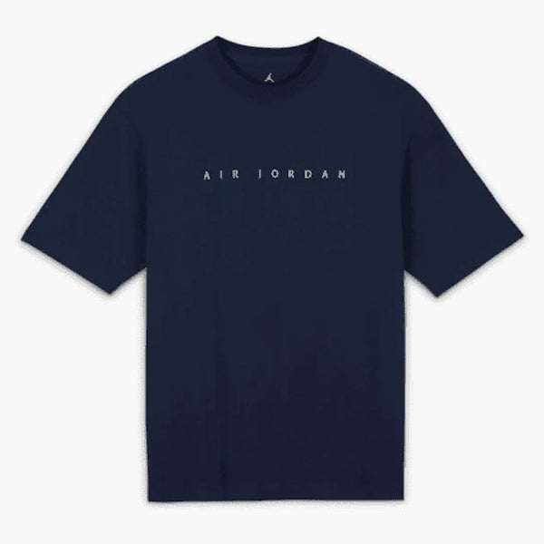 Jordan X Union MJ S/S Tee (Asie Dimensing) College Navy/Coconut Milk