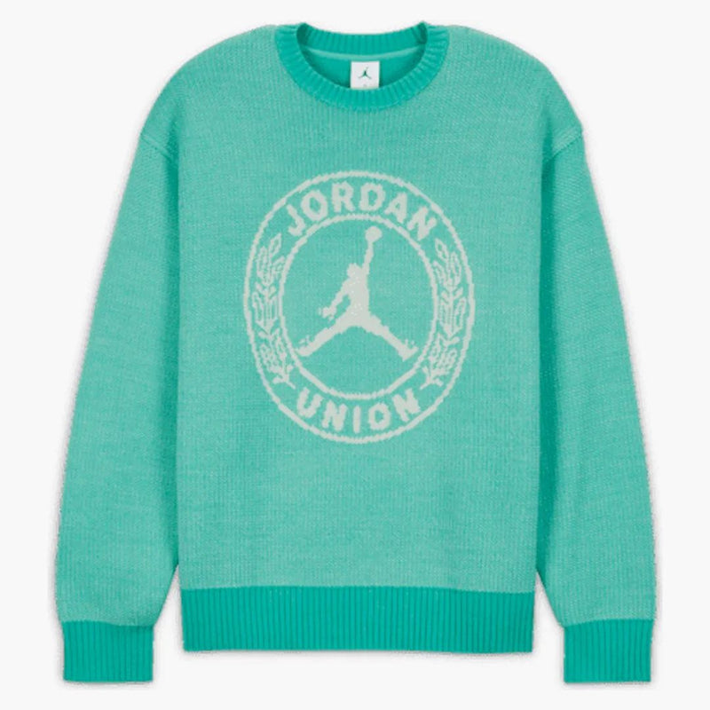 Jordan X Union MJ Svetr (Asie velikosti) Kinetic Green/White