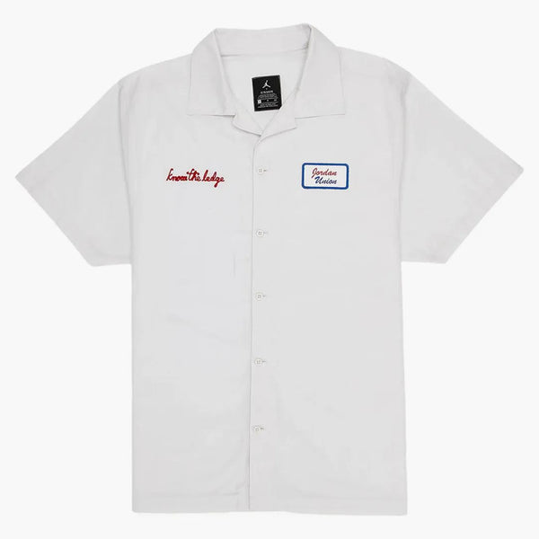 Jordan X Union Mechanic Shirt Platinum