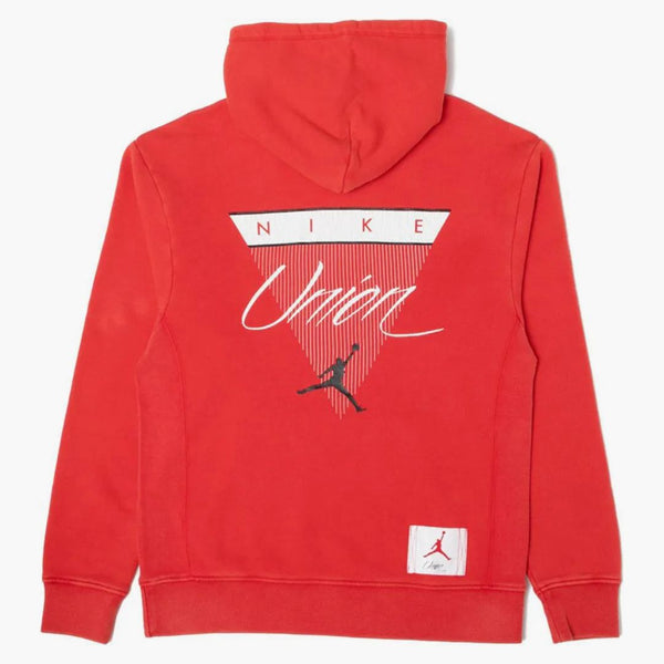 Jordan X Union Nrg Vault AJ Flight Hoodie Red
