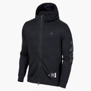 Jordan X Zion X Naruto Full Zip Top Hoodie Black