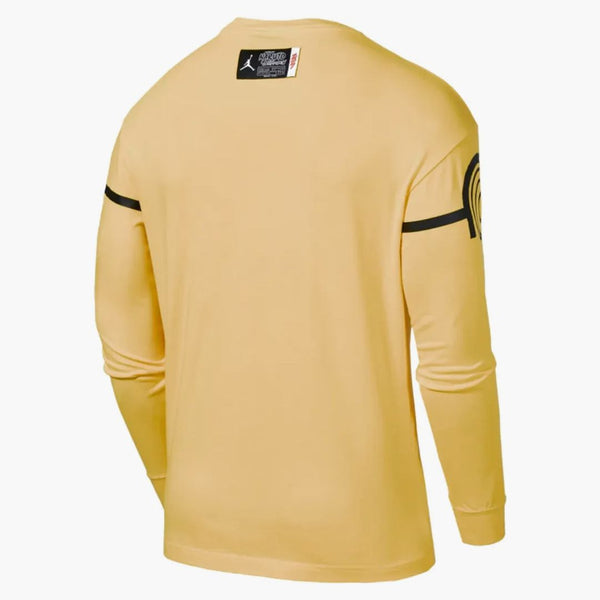 Jordan X Zion X Naruto L/s T-shirt Lemon Wash