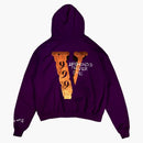 Juice Wrld X Vlone Legends Never Die Hoodie Purple