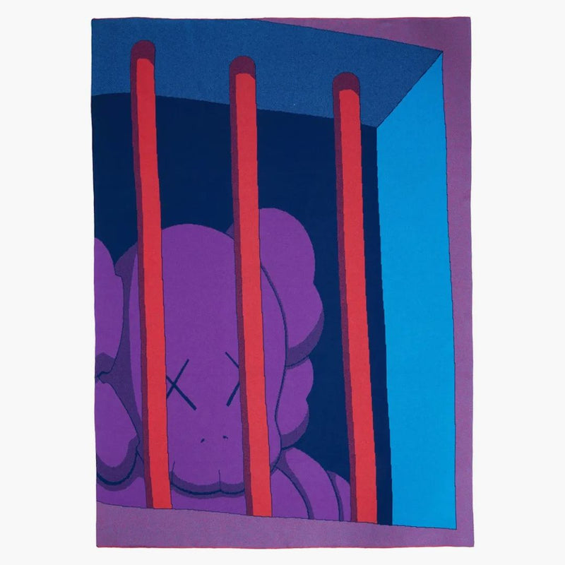 KAWS 100% Cashmere Breaket 2023 Print Deka (podepsáno, vydání 85)
