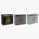 Kaws Along the Way Vinyl Figure Black/Brown/Gray Set