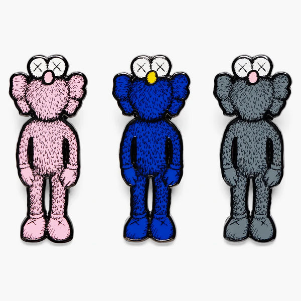 Pin KAWS BFF (zestaw 3) wielokolorowy