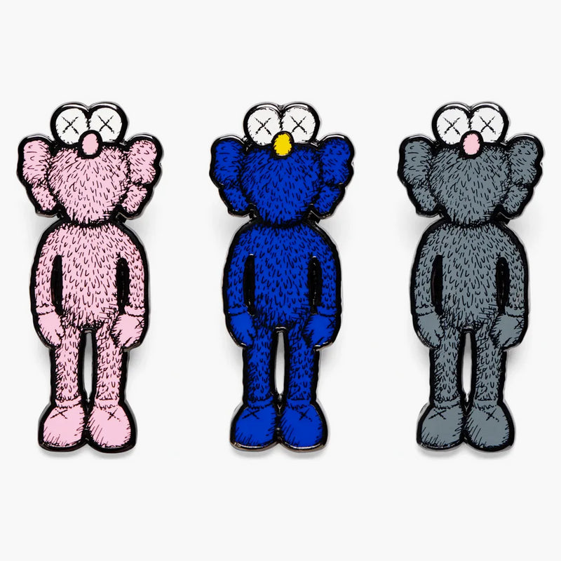 Pin KAWS BFF (zestaw 3) wielokolorowy