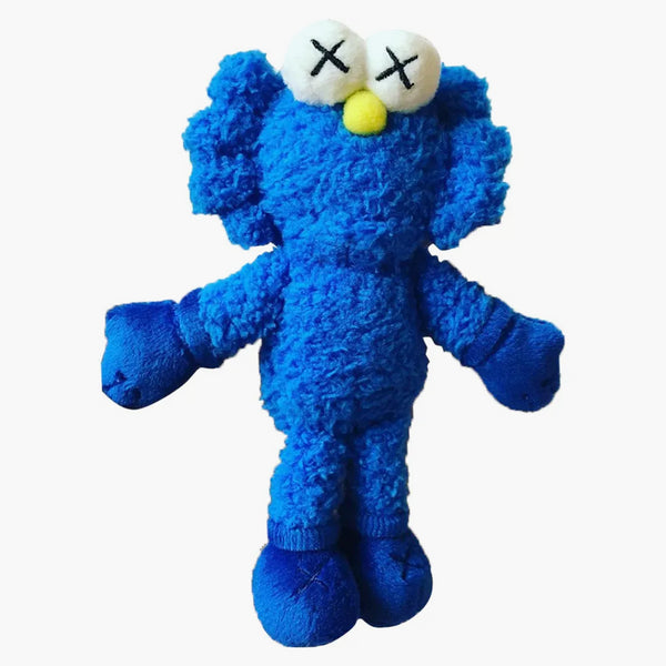 Kaws Bff Taichung Mini pluszowy figurka niebieska