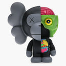 Kaws Bape Distected Baby Milo Vinyl Figure Black