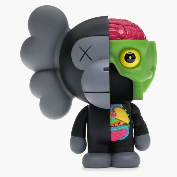 KAWS BAPE CZEKOWANY BABY MILO Winyl Figur Black