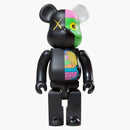 Kaws Bearbrick Dissected 400% Black