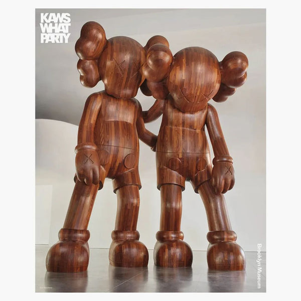 Kaws Brooklyn Museum längs vägen affisch