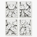 Kaws Brooklyn Museum Urge Plate Set av 4