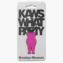 Kaws Brooklyn Museum What Party Keychain Pink