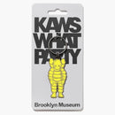 Kaws Brooklyn Museum What Party Keychain Yellow