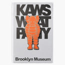 Kaws Brooklyn Museum What Party Pin Orange