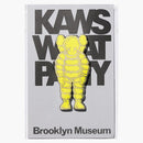 Kaws Brooklyn Museum What Party Pin Yellow