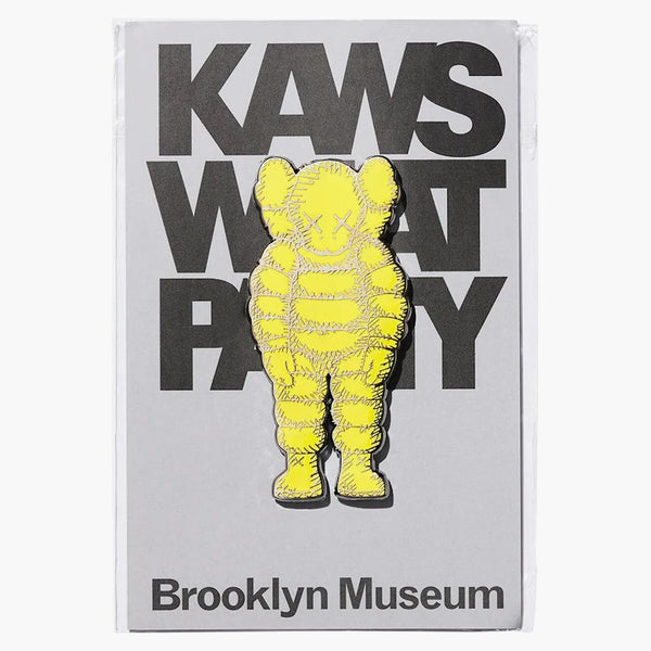 Kaws Brooklyn Museum vilken feststift gul