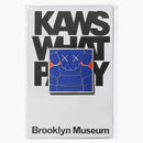 Kaws Brooklyn Museum What Party Square Pin Blue