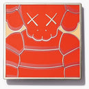 Kaws Brooklyn Museum What Party Square Pin naranja