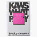 Kaws Brooklyn Museum What Party Square Pin Pink