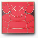 Kaws Brooklyn Museum che perno quadrato di Party Red