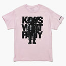 Kaws Brooklyn Museum What Party T-shirt Light Pink