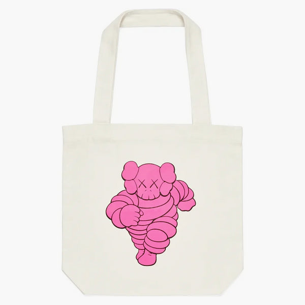Kaws chum dead bag pink