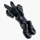 Kaws Calm Night Bronze Figure (Signed, Edition of 250) Black