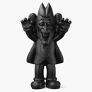 Kaws spannmålsmonster räknar Chocula Figure Black