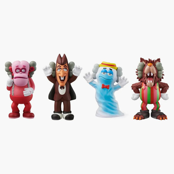 Kaws Cereal Monsters Franconia Berry Count Chocula Boo Berry Frute Brute Figure Set
