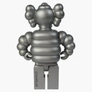 Kaws Chum Kubrick 400% Silver