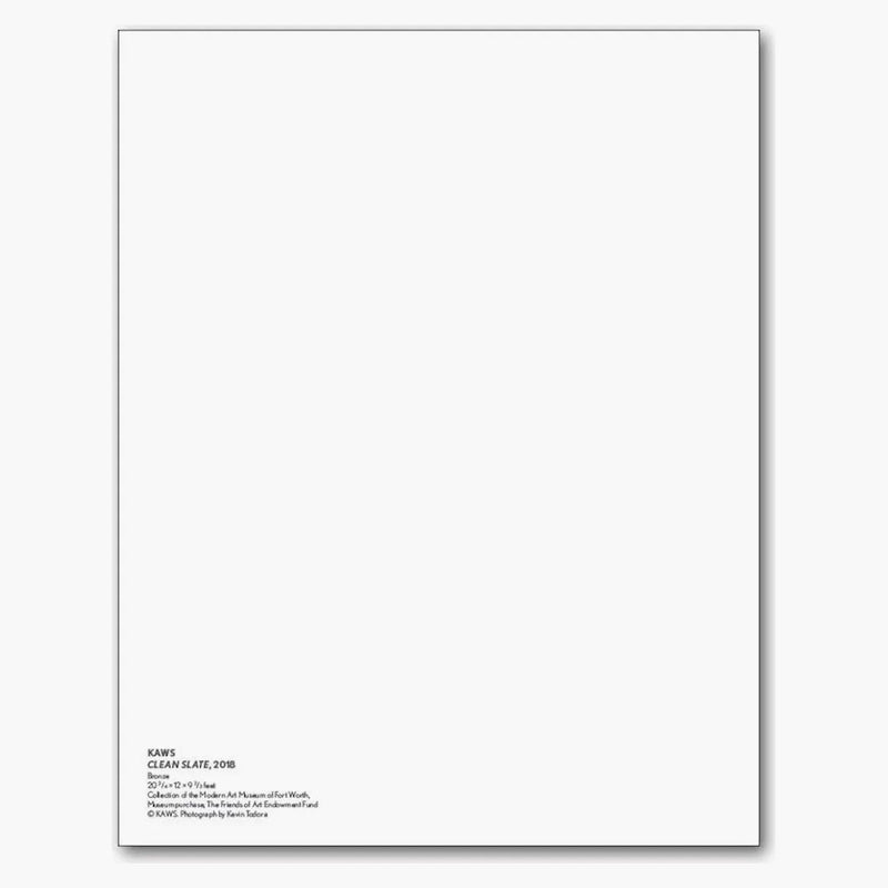 Kaws Clean Slate Mini Poster