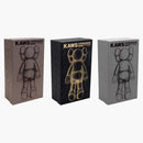 Kaws Companion 2020 Vinyl Figure Brown/Black/Gray Set