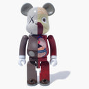 Kaws Distected Chogokin Bearbrick 200% Gray