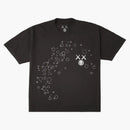 Kaws For Kid Cudi Moon Man Gid Tee Vintage Black